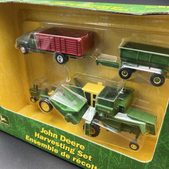 2002 ERTL JOHN DEERE HARVESTING SET 15014 - NEW - Picture 9 of 10